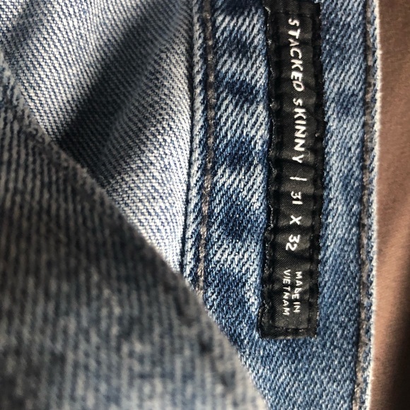 Light Blue Pacsun Skinny Jeans - Picture 4 of 4